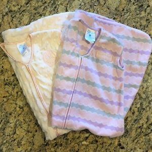 Halo sleep sack for baby girl